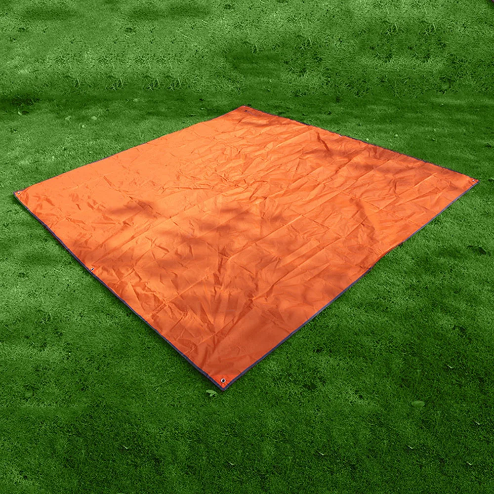 في الهواء الطلق التخييم حصيرة الشاطئ فراش للتنزه طوي تغطي الأرض سادة الطابق قماش القنب خيمة البصمة ل ظلة التنزه السفر