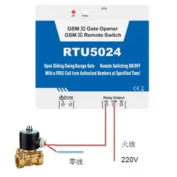 Alloet 3g GSM ворот реле дистанционного Управление доступом беспроводной открывания двери по звонок бесплатный Король Голубь RTU5024 простой