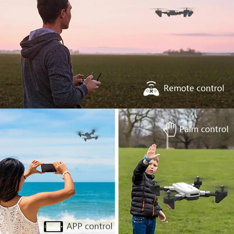 

SG700-D Drone 2.4Ghz 4CH Wide-angle WiFi 1080P Optical Flow Dual Camera RC Helicopter Quadcopter Selfie Drone