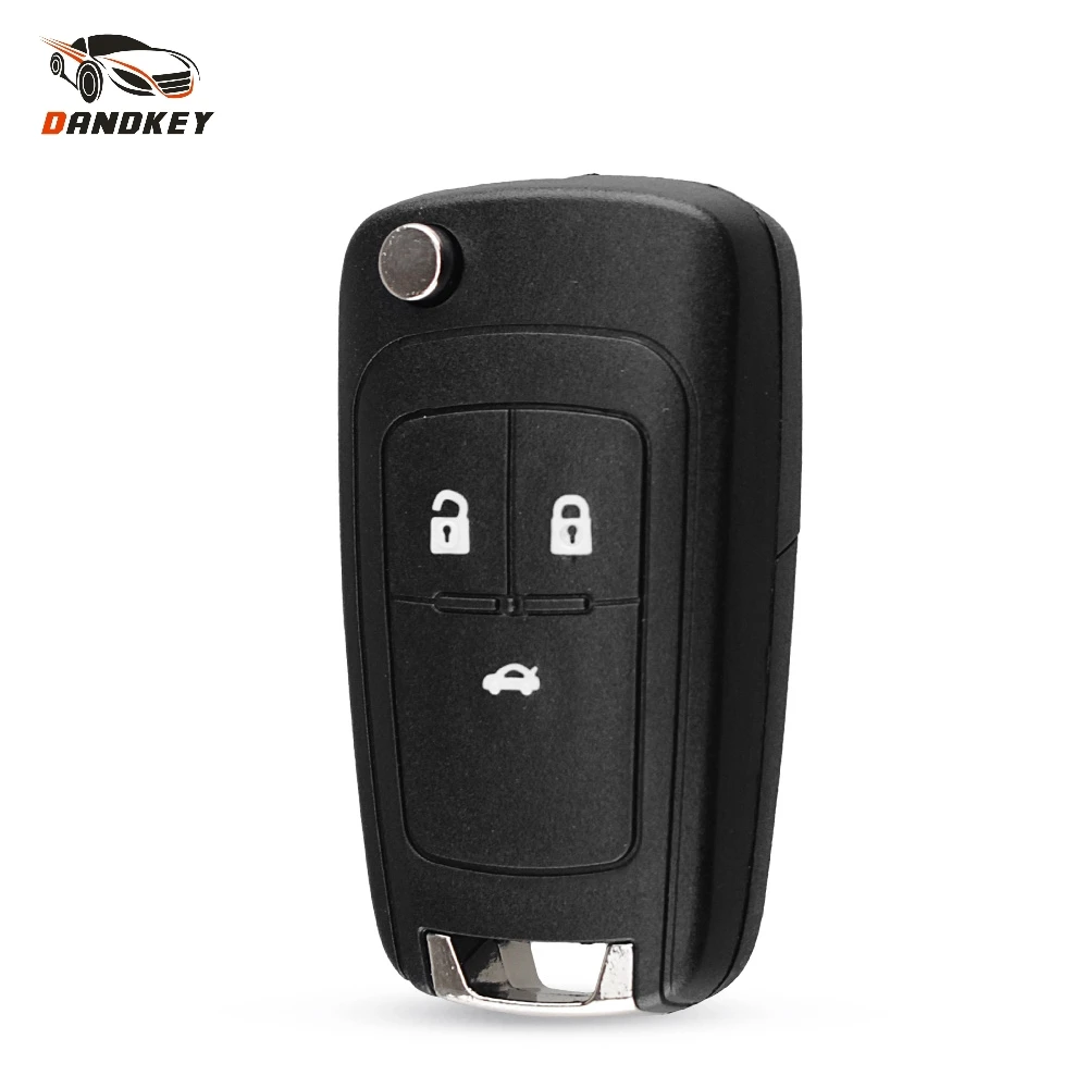 Dandkey 3 Button Flip Remote Key Shell Case Cover For Opel Vauxhall Insignia Astra Zafira Agila Corsa Meriva HU100 Blade | Автомобили и