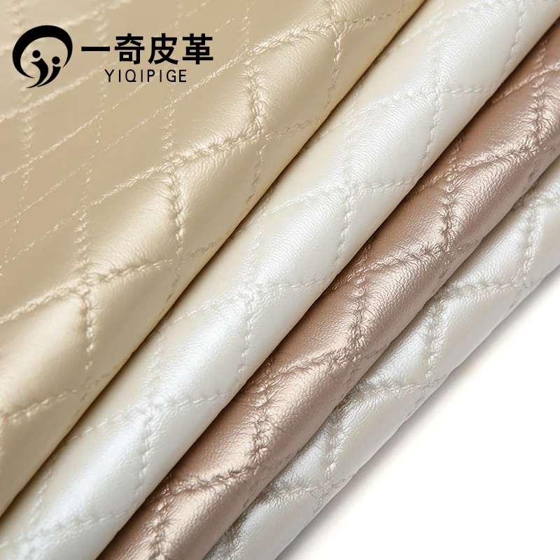 

2019 Silk Fabric Tissus Tecidos Free Shipping Soft Bag Sofa Cloth Pu Handmade Diy Imitation Artificial Bedside Hard Leather
