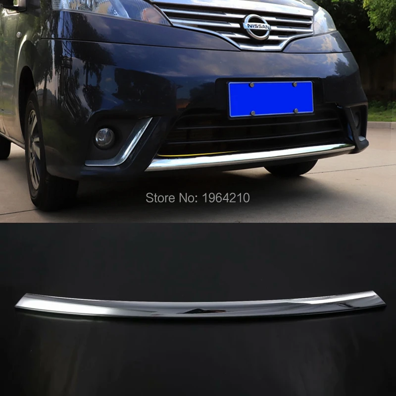 

MONTFORD Car Styling For Nissan NV200 2010-2018 ABS Chrome Front Center Grille Around Trim Racing Grills Trim Decoration 1Pcs