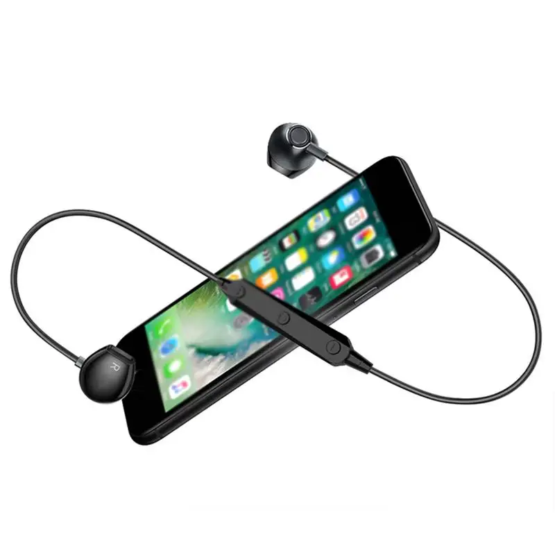 Спортивные Bluetooth наушники беспроводные стерео звук мини спортивные подходят для