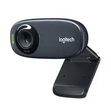 Веб-камера logitech C310, 720 p, 30fps, HD USB 2,0, проводная веб-камера, камера для видео-звонков, для ноутбука, настольного ПК