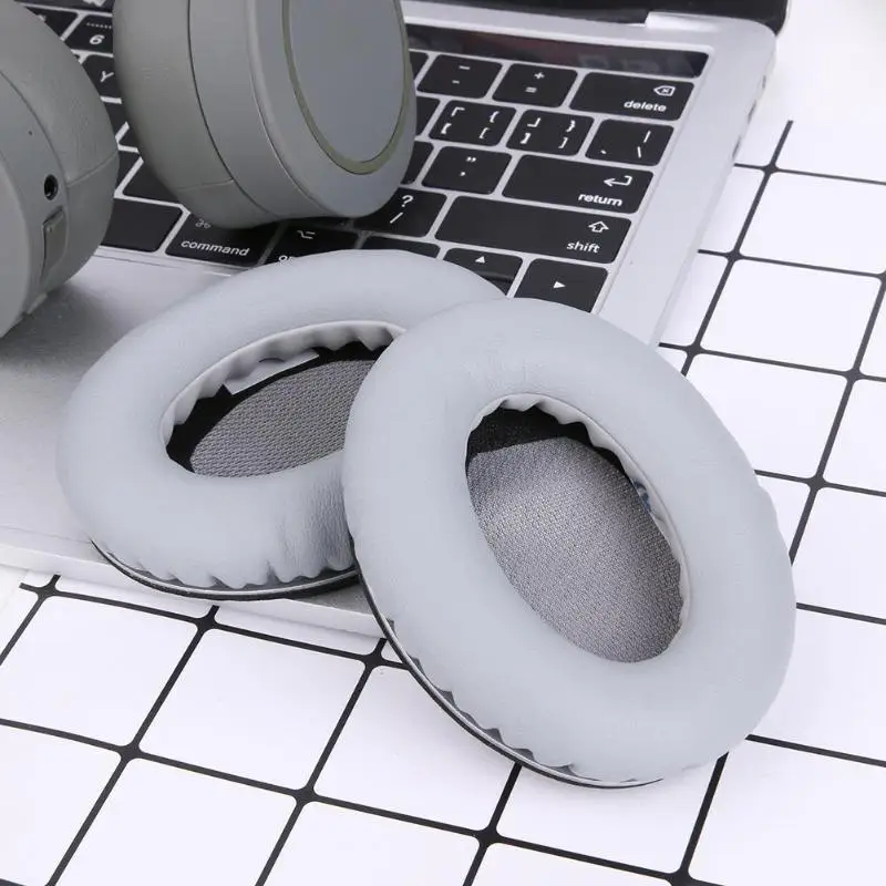 

1 Pair Earpads Ear Cushion Cover Earmuffs for QuietComfort 35 QC35 Headset Earphone Accessories Earmuffs Replacement Cover