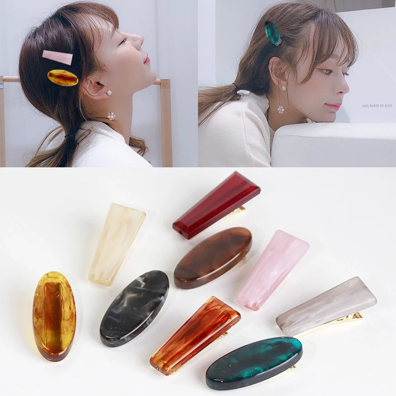 

Hair Accessories Pins Snap Hair Women's Slide Hairpin Fashion Clips Barrette