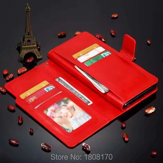 Многофункциональный кожаный чехол кошелек для Samsung Galaxy S10 S10E A7 2018 J4 J6 Plus Huawei P30 Pro P