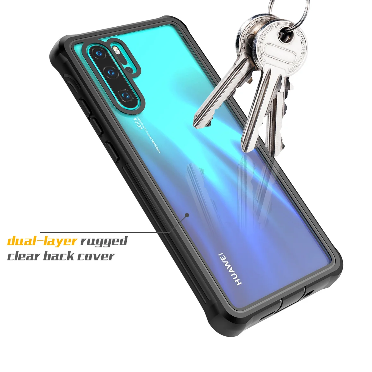 

For Huawei P30 Pro Case 360 Degree Protection Dustproof Shockproof Back Rugged Case Protective Cover for Huawei P30pro Capa