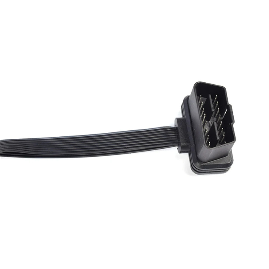 16 Pin ELM327 Мужской Двойной Женский Y 16Pin OBD 2 удлинитель для головок OBD2 OBDII контактный