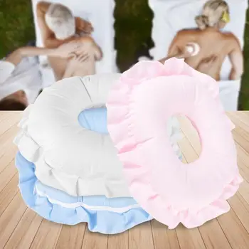 

New Polyester Face Relax Pillow SPA Salon Massage Hollowed Pillow Nap Rest Cushion