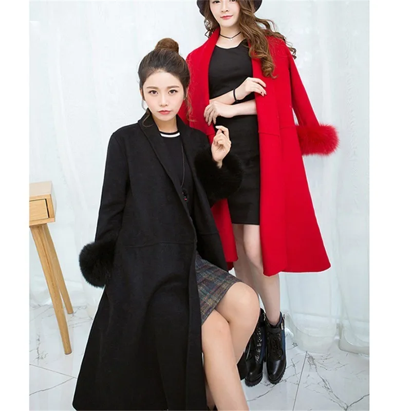 Fox Fur Cuff Arm Warmer Lady Bracelet Real Fur Wristband Glove High Quality Fox fur Cuffs Hot Sale Wrist Warmer #P3