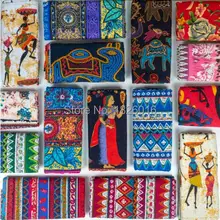 ZENGIA африканская ткань богемный хлопок льняная ткань DIY ручной работы винтажная Этническая ткань для лоскутов/сумки/платья/скатерти/подушки