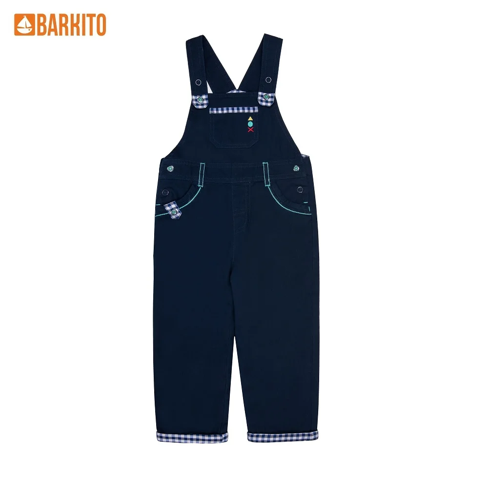 Overalls Barkito 341154 children clothing S19B2013W Cotton Blue Boys