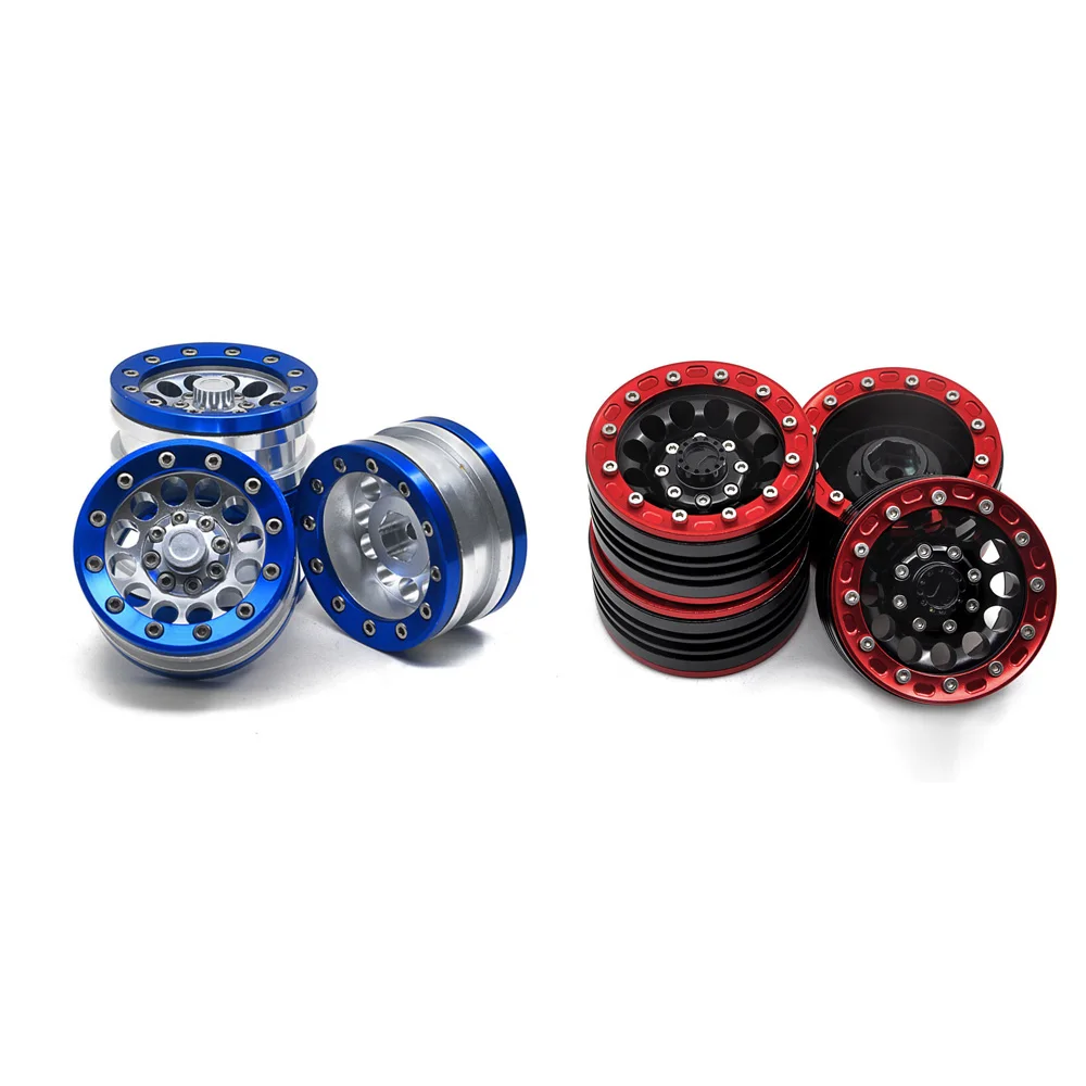 

4PCS Wheels Rims Tyre Tires 1/10 RC Crawler 1.9" Wheels Rims And 108mm Rubber Tyre Tires