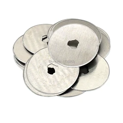 Lames de coupe rotatives, pour tissu, papier vinyle, couture artisanale, courtepointe, outil à main, lame de rechange de remplacement 28mm 45mm 