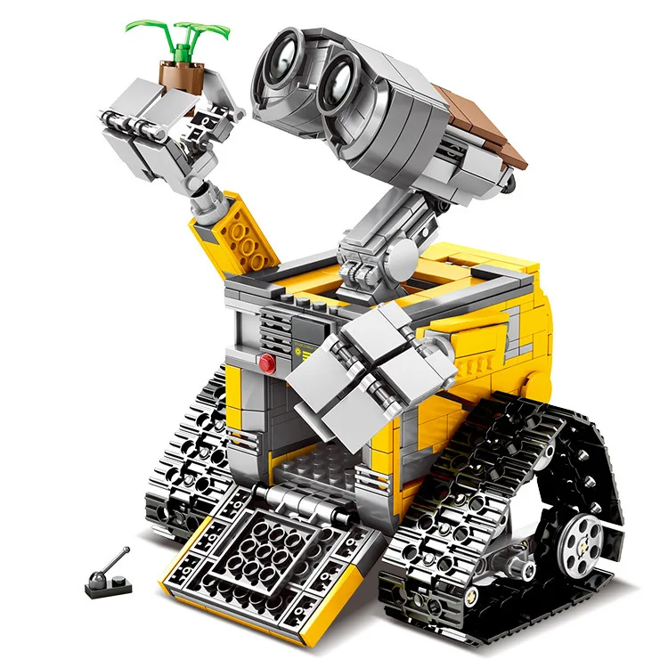 

Transportation robot Car Building Blocks Brick Compatible legoingly city IDEA WALL E Model Educational Toys for Children Gifts