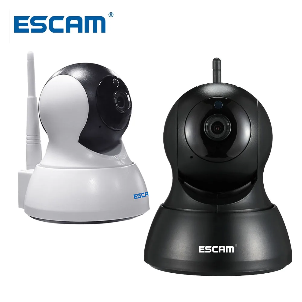ESCAM QF007 Home Security IP Camera WiFi Onvif PTZ Camera Wifi IP IR night Vision Camera Two Way Audio Pan Tilt Camera Webcam
