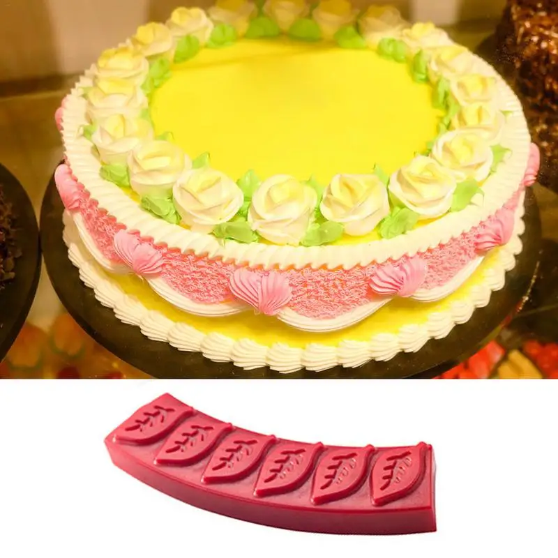 

3Pcs Cake Baking Tool DIY Multifunctional Embossing Mould PP Plastic Decorator Cake Decorating Mold Set For Cupcake