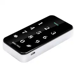 Умный дом электронные цифровые двери Keyless Micro USB пароль 4,8 В Низкая напряжение сигнализации подсказка замок шкафа