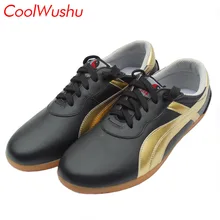 Обувь для боевых искусств; обувь в китайском стиле Тай-Чи; обувь для кунг-фу; обувь wu shu xie taiji xie из коровьей кожи; теплая зимняя обувь для женщин и мужчин