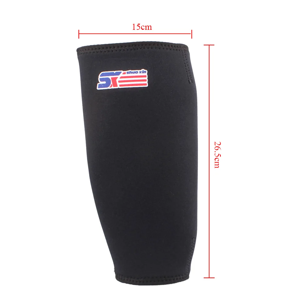 Sport Calf Stretch Brace Support Protector Wrap Shin Fitness Gym Running Bandage Leg Sleeve Compression