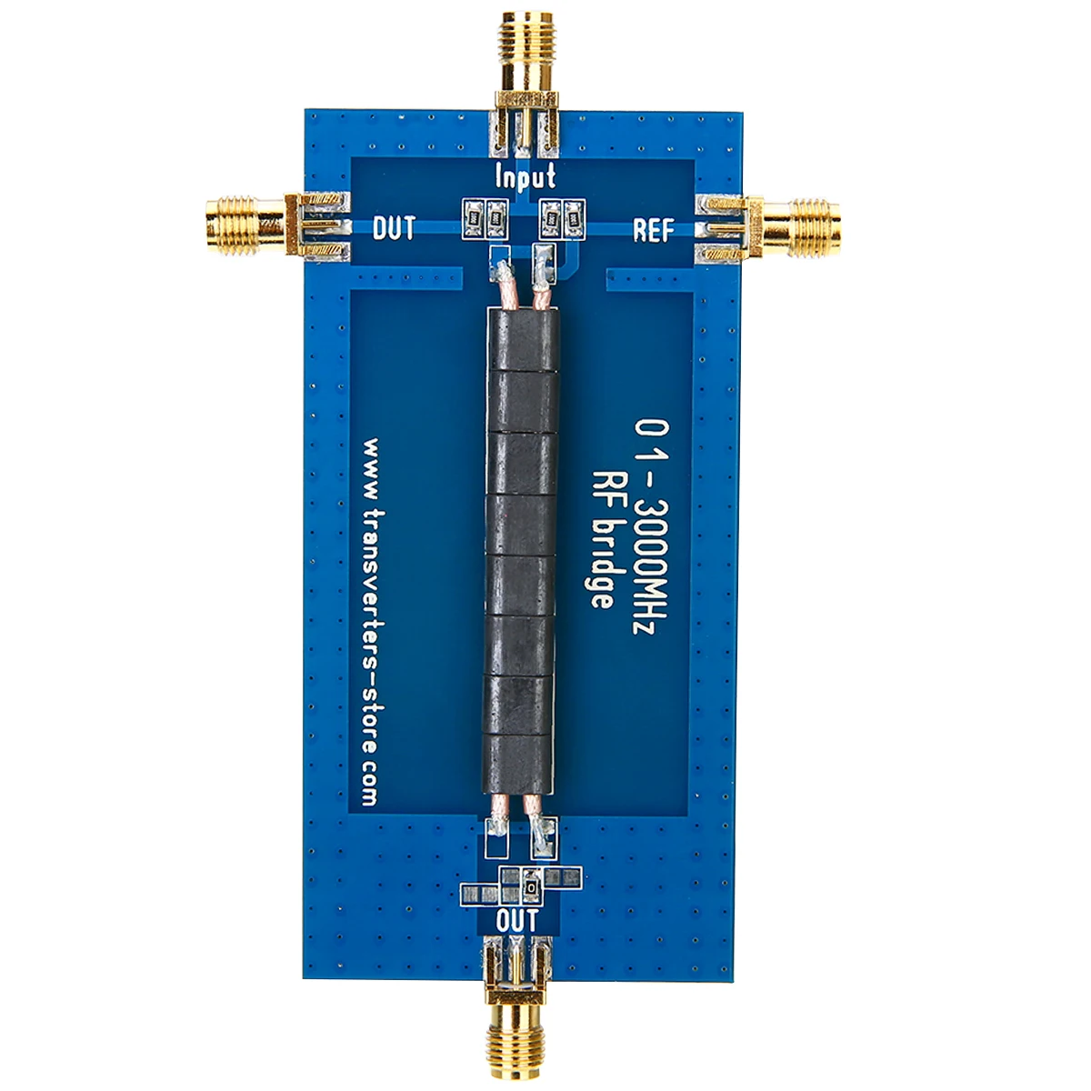 

1pcs 0.1-3000MHz RF SWR Reflection Bridge Standing Wave Bridge Standing Wave Ratio Bridge 45x90mm