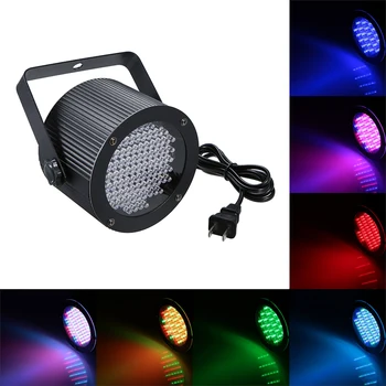 

Disco Party Light 25W 86 LED RGB 4CH Mini Stage Par Light Lamp Lighting Fixture Pub Club Bar DJ Show Concert Home Party