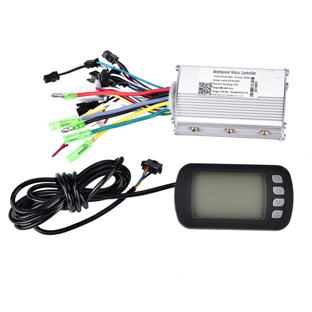 

36V/48V 350W Brushless Electric Bicycle Controller with LCD Display Panel Set for E-bike Electric Bike Scooter