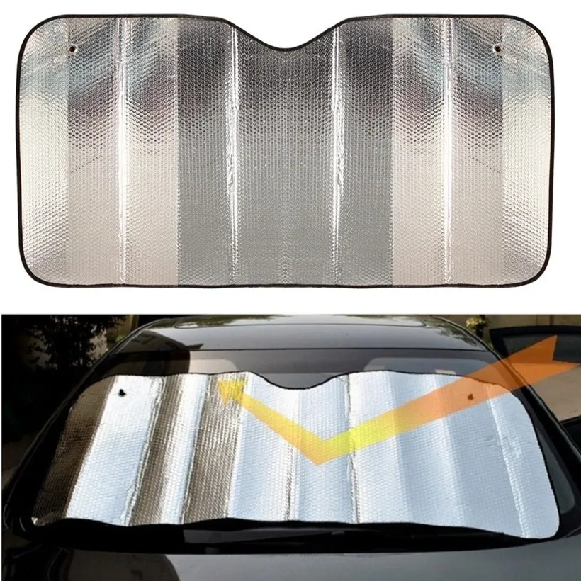 LMoDri Защита от солнца на лобовое стекло авто задний солнцезащитный козырек экраны для окон козырек крышка УФ Защита пузырь тонкая хлопковая ткань