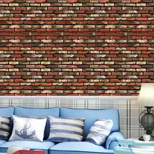 45 см x 10 м 3D DIY обои кирпичный камень шаблон наклейки рулоны ПВХ самоклеющиеся фон для гостиной стены стикер украшения