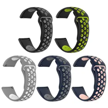 

Colorful Silicone Watch Band Smart Bracelet Wrist Strap Belt Replacement for Fitbit Versa Lite/Versa Smart Watch