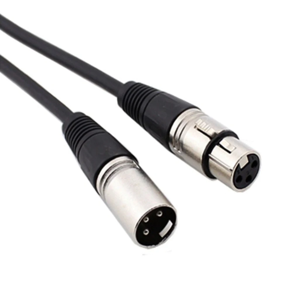 1 шт. Портативный 10 м XLR кабель для мужчин женский шнур прямые штекеры провод