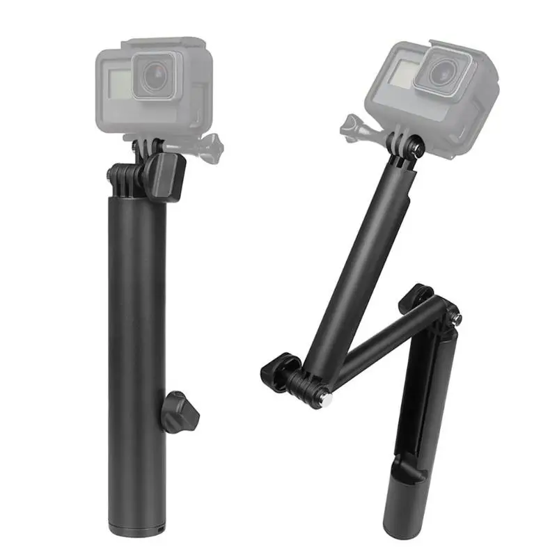 Selfie Stick for GoPro 3 Way Grip Arm Extendable Foldable Tripod