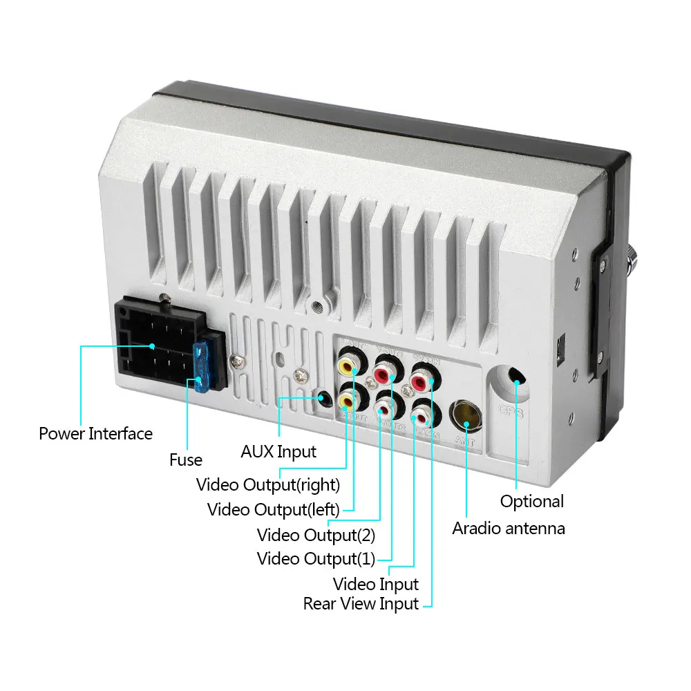 Vehemo FM/USB/AUX MP5 плеер Авто MP5 плеер автомобильная электроника автомобиль MP5 плеер Смарт MP5 заднего вида