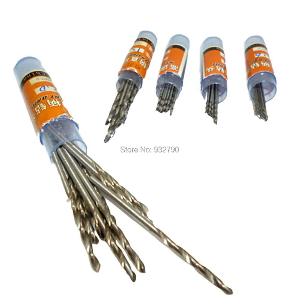 

0.6mm/0.8mm/1mm/1.5mm/2mm High Speed Steel Twist Drill Bit Hss Micro Drill Bit for Plastic Wood Craft Hobby Model