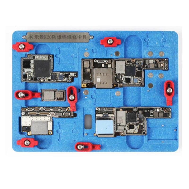 

K20 Multifunctional Motherboard Repair Fixture For iPhone X/XS/XS MAX Layered Fixed Maintenance Clamp Platform Tin Repair