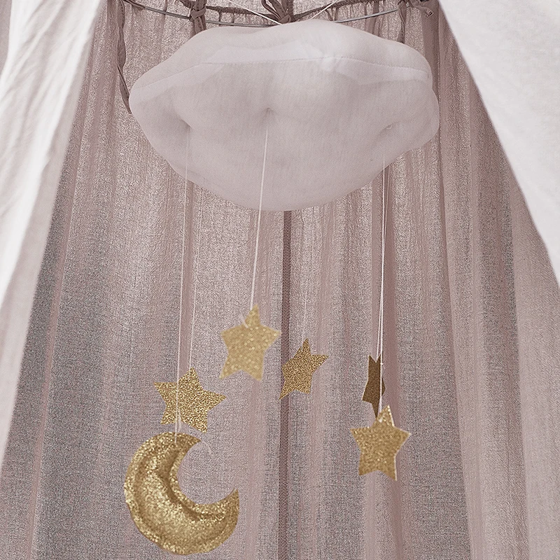 

0-12 Months Cloud Crib Mobile Bed Bell Baby Rattles Toys Stroller Gift For Newborn Toy Hanging Baby Crib Mobile Baby Crib Toys