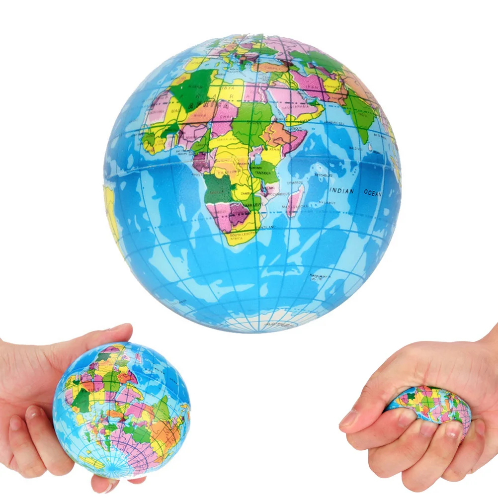 

Squishies PU Kawaii World Map Squishy Doll Slow Rising Stress Relief Squeeze Toys for Baby Kids Xmas Gift 6.3-10CM Dropshipping