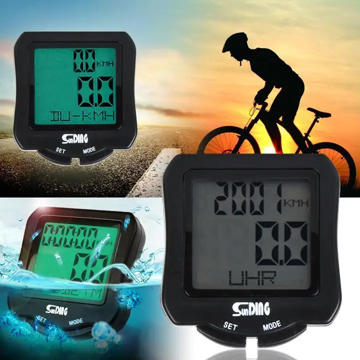 

2019 New Waterproof Digital Bicycle Computer Cycle LCD Speedometer Computer Speedometer Computer Equipment