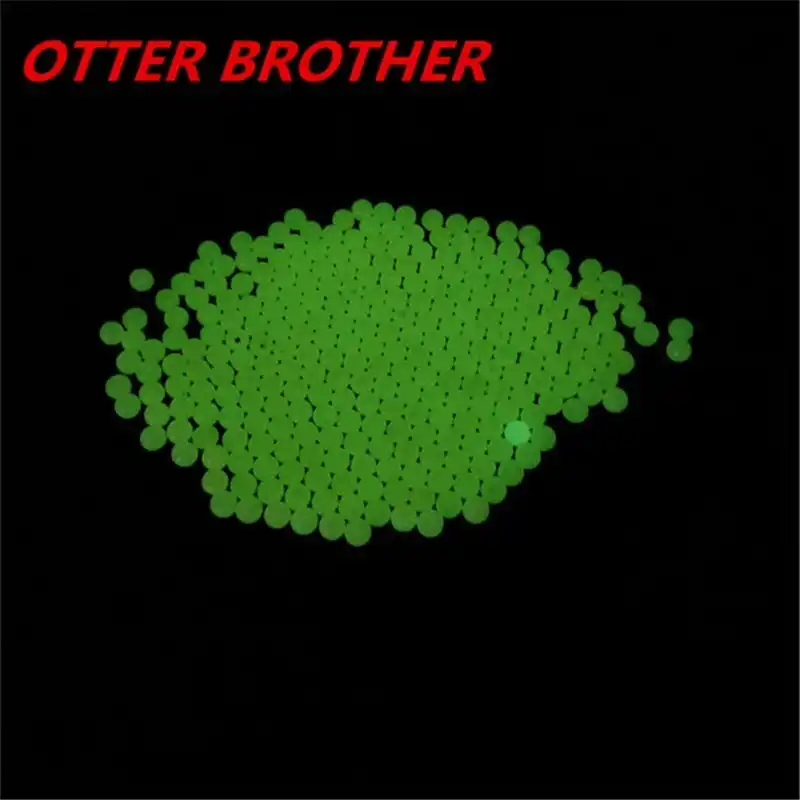 100Pcs Luminous Glow in Dark Rig Beads Fishing Lure Floating Tackles Surprise
