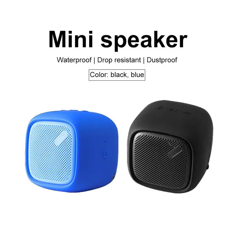 Bluetooth 4 2 динамик Водонепроницаемый мини L портативный fm радио силиконовый USB SD
