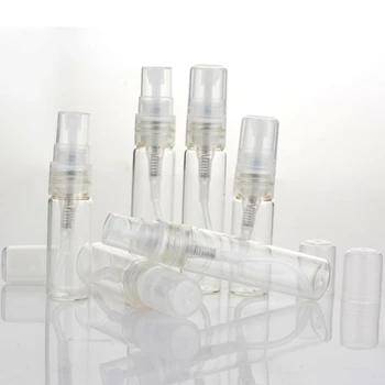 

300pcs 10ML Mini Portable Fine Fog Glass Perfume Bottle With Atomizer Empty Cosmetic Containers For Travel by DHL