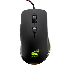 Новинка, профессиональная Проводная игровая мышь, светодиодный, оптическая, USB, механическая мышь, геймерская мышь, игровые мыши, бесшумная мышь для ноутбука, компьютера