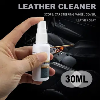 

30ML Car Interior Leather Care Cleaner Multi-Purpose Cleaner Tire Wax Automotive Polishing Wax With Towel