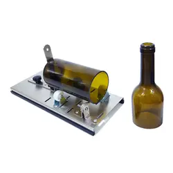 Регулируемая стеклянная бутылка вина резак высокой прочности и твердости фрезы для бутылок для резки машины DIY ремесло инструмент для