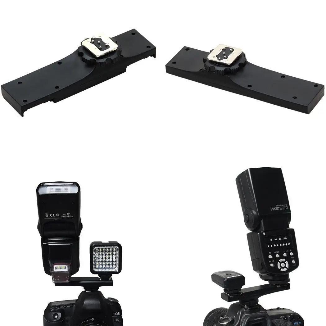 Ttl держатель фотовспышка &quotSpeedlite&quot Кронштейн черный сплиттер для повседневной