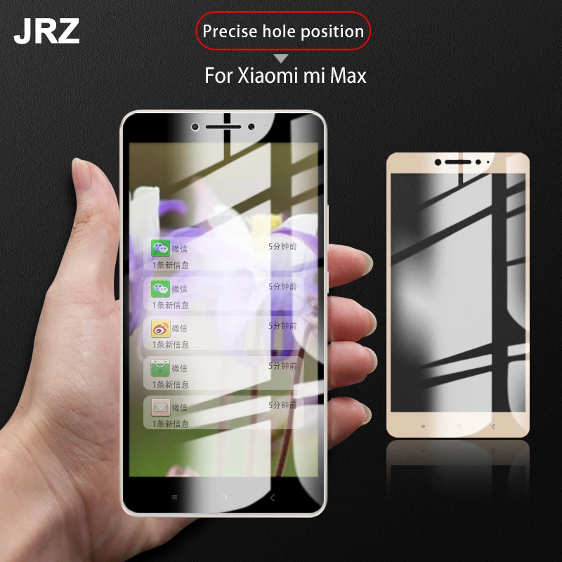 JRZ для Xiaomi Mi Max Защитная пленка экрана телефона ультратонкая Прозрачная защитная