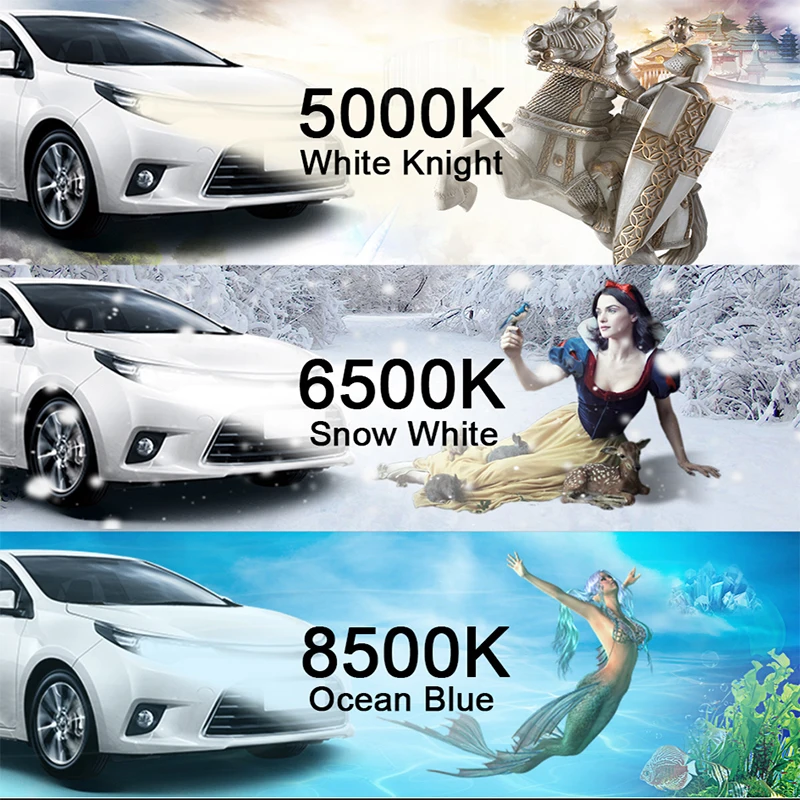Carlitek 2 шт. ВОДИТЬ Автомобиль 9005 9006 лампы 5000 К 6500 к авто фары 12 V 24 8500 K автомобильные