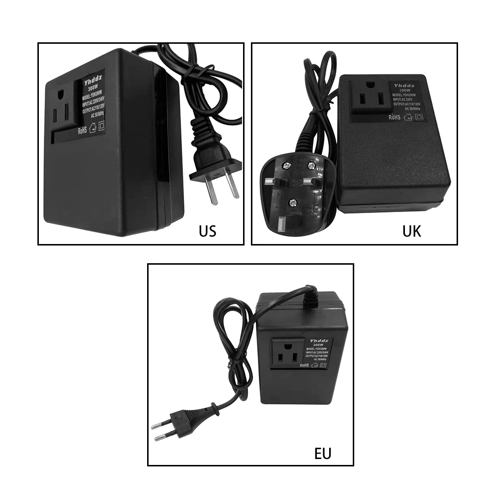 

Efficient Transformer Household Travel Transformers Voltage Converter 220V To 110V 300w AC Step Down Transformer Power Adapter