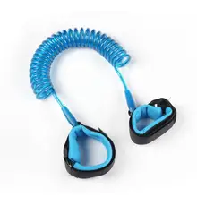 Ремни безопасности анти-потеря соединитель на запястье Тяговый канат браслет ремень для детей